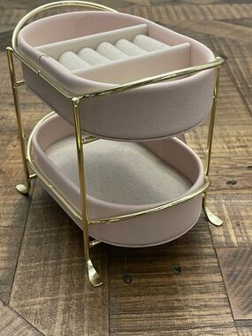 Rachel Zoe Coquette Two-Tier Jewelry Organizer.